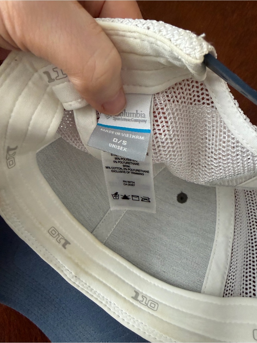 Grey Columbia PFG Hat - Picture 5 of 8
